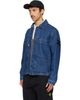Stone Island Stone Island Blue 4100006 Grainy Wash Denim Jacket - 4