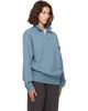 Stone Island Stone Island Blue 6100021 Brushed Organic Cotton Fleece Sweater - 2