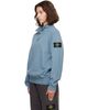 Stone Island Stone Island Blue 6100021 Brushed Organic Cotton Fleece Sweater - 4