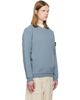 Stone Island Stone Island Blue 6100034 Malfilé Fleece 'Old' Effect Sweatshirt - 2