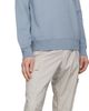 Stone Island Stone Island Blue 6100061 Organic Cotton Fleece Sweatshirt - 5