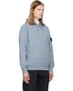 Stone Island Stone Island Blue 6100062 Organic Cotton Fleece Hoodie - 2