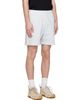 Stone Island Stone Island Blue 6200014 Malfilé Fleece Old Effect Shorts - 2