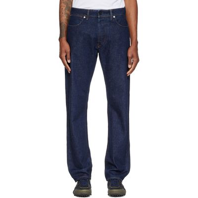 Stone Island Stone Island Blue J100005 Indigo Denim-Rinsed Jeans
