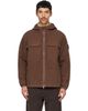 Stone Island Stone Island Brown 1200035 Diagonal Cotton Wool Jacket - 1