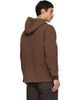 Stone Island Stone Island Brown 1200035 Diagonal Cotton Wool Jacket - 3