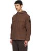 Stone Island Stone Island Brown 1200035 Diagonal Cotton Wool Jacket - 4