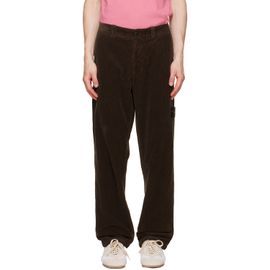 Stone Island Stone Island Brown 3100059 Organic Cotton Corduroy 800 Trousers