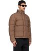 Stone Island Stone Island Brown 4100083 Cotton Nylon Tela Down Jacket - 2