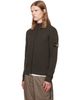 Stone Island Stone Island Brown 5100017 Ribbed RWS Wool Sweatshirt - 4
