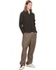 Stone Island Stone Island Brown 5100017 Ribbed RWS Wool Sweatshirt - 5