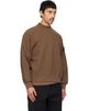 Stone Island Stone Island Brown 6100053 Tubular Cotton Fleece Sweatshirt - 2