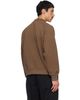Stone Island Stone Island Brown 6100053 Tubular Cotton Fleece Sweatshirt - 3