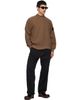 Stone Island Stone Island Brown 6100053 Tubular Cotton Fleece Sweatshirt - 5