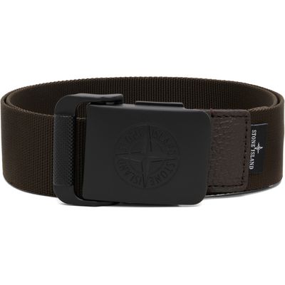 Stone Island Stone Island Brown 9300001 Nylon Tape Belt