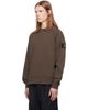 Stone Island Stone Island Brown Organic Cotton Fleece Sweatshirt - 4