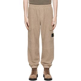 Stone Island Stone Island Brown Wool Nylon Flannel-TC Cargo Pants