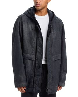 Stone Island Stone Island Capospalla Hand Sprayed Hooded Parka Jacket