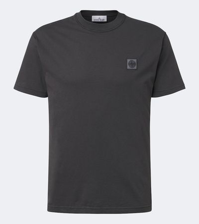 Stone Island Stone Island Compass badge cotton jersey T-shirt