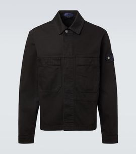 Stone Island Stone Island Compass denim overshirt