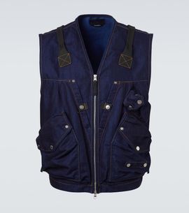Stone Island Stone Island Denim cargo vest