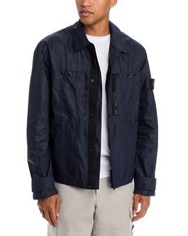 Stone Island Stone Island Garment Dyed Nylon Micro Twill Overshirt