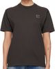 Stone Island Stone Island Gray 2100026 Organic Cotton Jersey 'Fissato' Effect T-shirt - 1