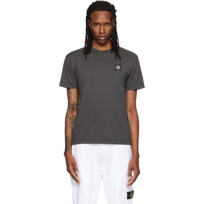 Stone Island Stone Island Gray 2100027 60/2 Cotton Jersey T-shirt