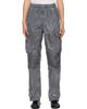Stone Island Stone Island Gray 3100053 Uneven Pigment Smerigliato Cargo Pants - 1