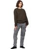 Stone Island Stone Island Gray 3100053 Uneven Pigment Smerigliato Cargo Pants - 4