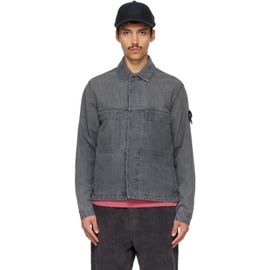 Stone Island Stone Island Gray 4100006 Wash Denim Jacket