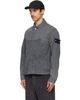 Stone Island Stone Island Gray 4100006 Wash Denim Jacket - 4