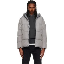 Stone Island Stone Island Gray 4100037 Crinkle Reps NY Down Jacket