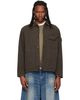 Stone Island Stone Island Gray 4100048 Organic Panama Cotton Jacket - 1