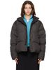 Stone Island Stone Island Gray 4100109 Crinkle Reps NY Down Jacket - 1