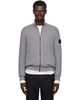 Stone Island Stone Island Gray 5100012 Textured Stitch Wool Sweater - 1