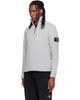Stone Island Stone Island Gray 5100032 Speckled Wool Nylon Sweater - 4