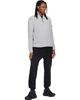 Stone Island Stone Island Gray 5100032 Speckled Wool Nylon Sweater - 5