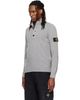 Stone Island Stone Island Gray 5100040 Lambswool Polo - 4