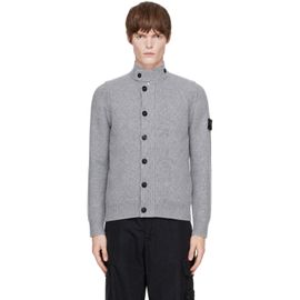 Stone Island Stone Island Gray 5100047 Lambswool Jacket