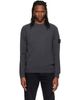 Stone Island Stone Island Gray 5100072 Lambswool Sweater - 1