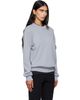 Stone Island Stone Island Gray 5100154 Ribbed Soft Organic Cotton Sweater - 2