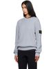 Stone Island Stone Island Gray 5100154 Ribbed Soft Organic Cotton Sweater - 4