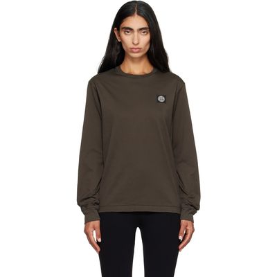 Stone Island Stone Island Gray 60/2 Cotton Jersey T-shirt