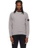 Stone Island Stone Island Gray 6100017 Organic Cotton Interlock Sweatshirt - 1