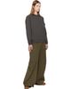 Stone Island Stone Island Gray 6100034 Malfilé Fleece 'Old' Effect Sweatshirt - 5