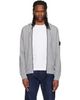 Stone Island Stone Island Gray 6100061 Organic Mélange Cotton Hoodie - 1