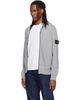 Stone Island Stone Island Gray 6100061 Organic Mélange Cotton Hoodie - 4