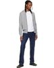 Stone Island Stone Island Gray 6100061 Organic Mélange Cotton Hoodie - 5