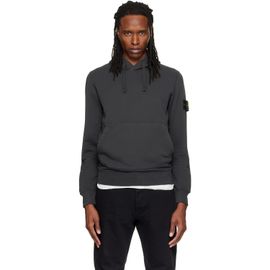 Stone Island Stone Island Gray 6100062 Organic Cotton Hoodie